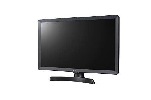 LG 24TL510V-WZ - Monitor TV de 61 cm (24') con pantalla LED HD (1366 x 768 píxeles, 16:9, DVB-T2/C/S2, 250 cd/m², 5ms, 5M:1, 10W, 1xHDMI 1.3, 1xUSB 2.0) Color Blanco