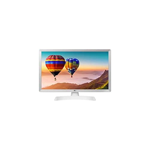 LG 24TN510S- WZ - Monitor Smart TV de 60 cm (24') con Pantalla LED HD (1366 x 768, 16:9, 10 W, 2 x HDMI 1.4, 1 x USB 2.0, óptica), Color Blanco