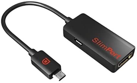 Tech Sense Lab 5/4/7 (2013) Slimport to HDMI Adapter - Connect Your Slimport Phone or Tablet to an HDMI TV, Monitor, or Projector (SP1003)
