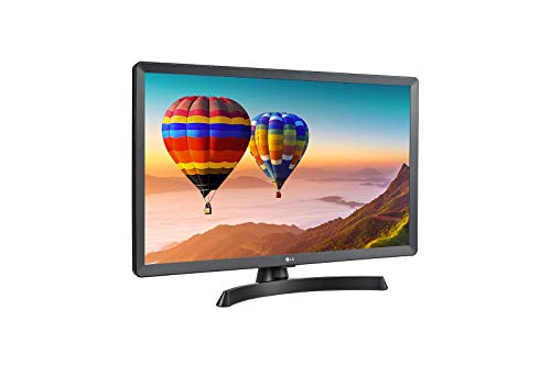 LG 28TN515S-PZ - Monitor Smart TV de 70 cm (28') con Pantalla LED HD (1366 x 768, 16:9, DVB-T2/C/S2, WiFi, 5 ms, 250 CD/m2, 5 M:1, Miracast, 10 W, 1 x HDMI 1.3, 1 x USB 2.0), Color Negro