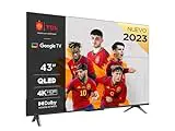TCL 43' TV 43C641, QLED, UHD, HDR10+, 120 Hz Game Accelerator, Dolby Vision.Atmos, Game Master Smart TV Powered by Google TV