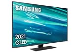 Samsung QLED 4K 2021 65Q80A - Smart TV de 65' con Resolución 4K UHD, Procesador QLED 4K con Inteligencia Artificial, Quantum HDR10+, Direct Full Array, Motion Xcelerator Turbo+, OTS y Alexa Integrada