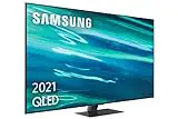 Samsung QLED 4K 2021 75Q80A - Smart TV 75' con Resolución 4K UHD, Procesador QLED 4K con Inteligencia Artificial, Quantum HDR10+, Direct Full Array, Motion Xcelerator Turbo+, OTS y Alexa Integrada