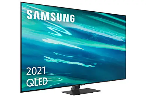 Samsung 75Q80A – El mejor Smart TV de gama alta con pantalla QLED de 75″ y Full Array Local Dimming, HDR10+, OTS y asistente de voz Alexa