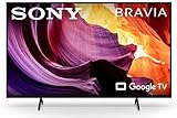 Sony TV 50 pulgadas X80K, 4K HDR, Smart TV (Google), Procesador X1, Dolby Atmos-Vision, Asistente de voz integrado compatible con Alexa, Pantalla Triluminos Pro