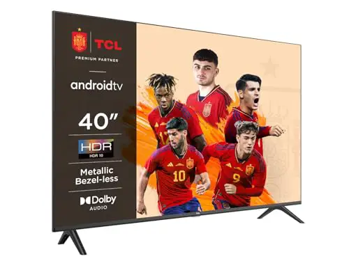 TCL 40S5401A 40' Smart TV, HDR, FHD, Direct LED con Android TV, diseño Bezeless (Kids Care, Dolby Audio, compatible con el asistente de Google)