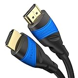 KabelDirekt – 1m – Cable HDMI 4K (4K@120Hz/4K@60Hz para una espectacular experiencia Ultra HD – High Speed con Ethernet, compatible con 2.0/1.4, Blu-ray/PS4/PS5/Xbox Series X/Switch, negro)