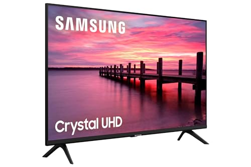 Samsung Crystal UHD 2022 43AU7095 - Smart TV de 43', HDR 10+, Procesador 4K, PurColor, Sonido Inteligente, Función One Remote Control. Compatible con Alexa y Asistentes de Voz.
