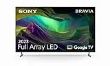 Sony BRAVIA KD55X85L, 55 pulgadas, TV Full Array LED, 4K HDR, Smart Google TV, Funciones ECO, Bravia Core, Marco fino