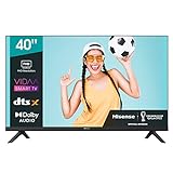 Hisense 40A4EG (40') Smart TV Full HD, con Natural Colour Enhancer, DTS Virtual X, VIDAA U5, Youtube, Netflix, HDMI, WiFi (NUEVO 2021)