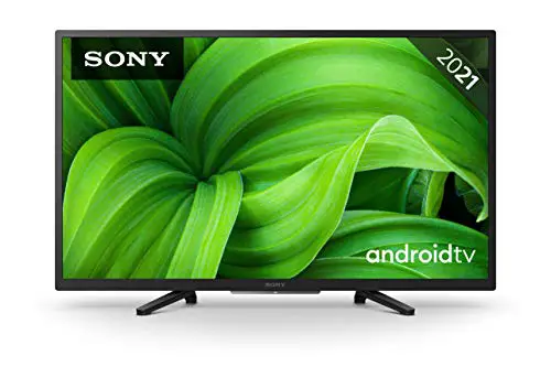 Sony BRAVIA KD32W804 - Smart TV 32 Pulgadas HD Ready (Alto Rango Dinámico HDR, Android TV) Negro, Modelo 2021