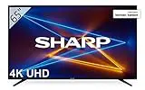 Sharp LC-65UI7252E - UHD Smart TV de 65' (resolución 3840 x 2160, HDR, 3X HDMI, 2X USB, 1x USB 3.0) Color Negro