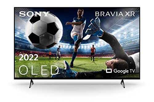 TV OLED 65' - Sony BRAVIA XR 65A75K, 4K HDR 120, HDMI 2.1 óptimo para PS5, Smart TV (Google), Acoustic Surface Audio+, Dolby Vision y Atmos, Triluminos Pro