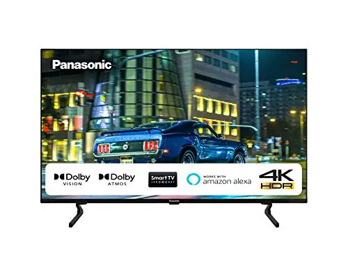Panasonic TX-43HX600EZ LCD 4K Smart TV 43' (Dolby Atmos, Dolby Vision, Compatible con Amazon Alexa, Compatible con el Asistente de Google, 4 Puertos HDMI, USB, WiFi)- Negro