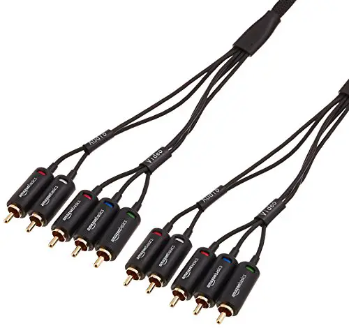 Amazon Basics - Cable de vídeo por componentes con audio (1,8 m)