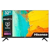 Hisense 32A4EG (32') Smart TV Full HD, con Natural Colour Enhancer, DTS Virtual X, VIDAA U5, Youtube, Netflix, HDMI, WiFi (NUEVO 2021)