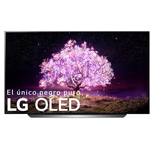 LG OLED OLED65C1-ALEXA - Smart TV 4K UHD 65 pulgadas (164 cm), Inteligencia Artificial, 100% HDR, Dolby ATMOS, HDMI 2.1, USB 2.0, Bluetooth 5.0, WiFi, Color Negro mate/Titán