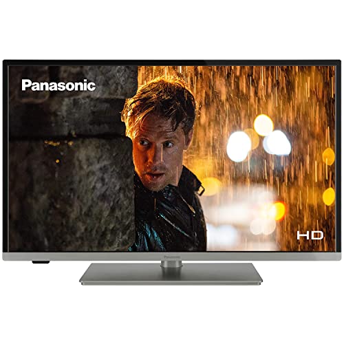 PanasonicTX-32JS35 Smart TV de 32'' con resolución HD Compatible con Asistente de Voz (Alexa) (1366x768 Píxeles, Surround Sound, HDR10, Ethernet, USB, WiFi) - Plata