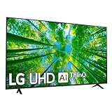 LG Televisor 75UQ80006LB - Smart TV webOS22 75 pulgadas (189 cm) 4K UHD, Procesador de Gran Potencia 4K a5 Gen 5, compatible con formatos HDR 10, H y HGiG