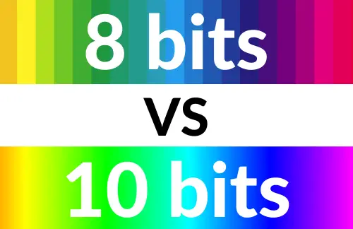 8 vs 10 bits - diferencias entre paneles