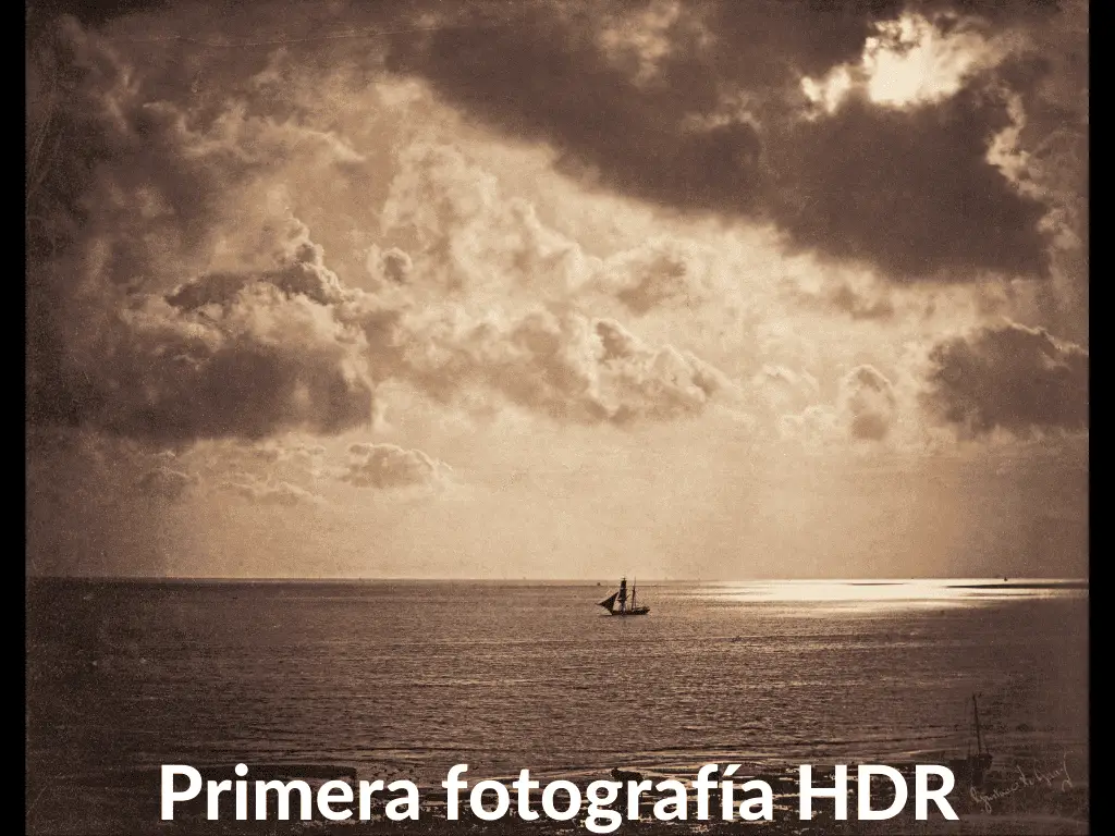 Fotografía marítima en HDR por Gustave LE Gray