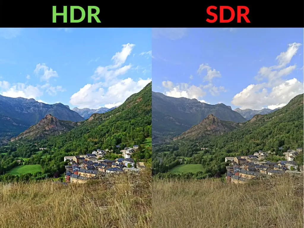 Video HDR vs SDR en tu televisor